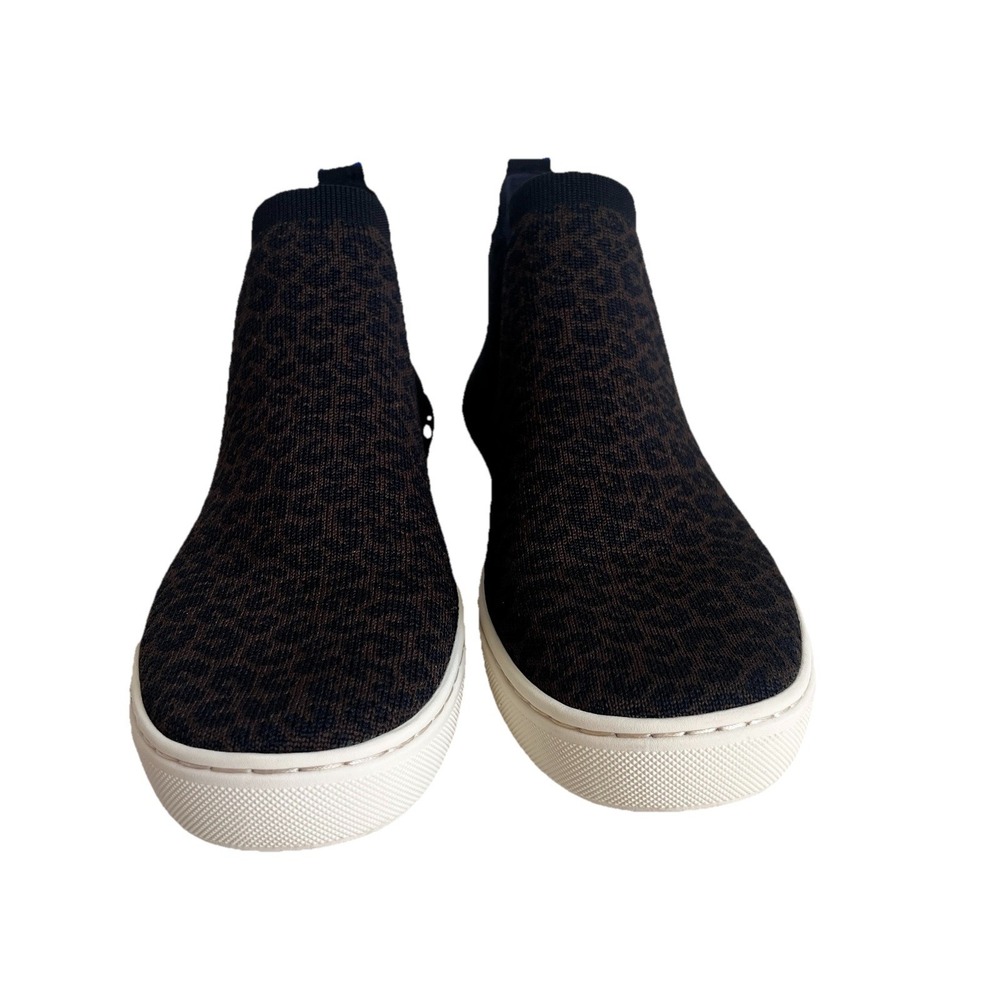 Rothy's The Chelsea Women Ankle Boot Leopard Print Size 7.5 US - Picture 2 of 7